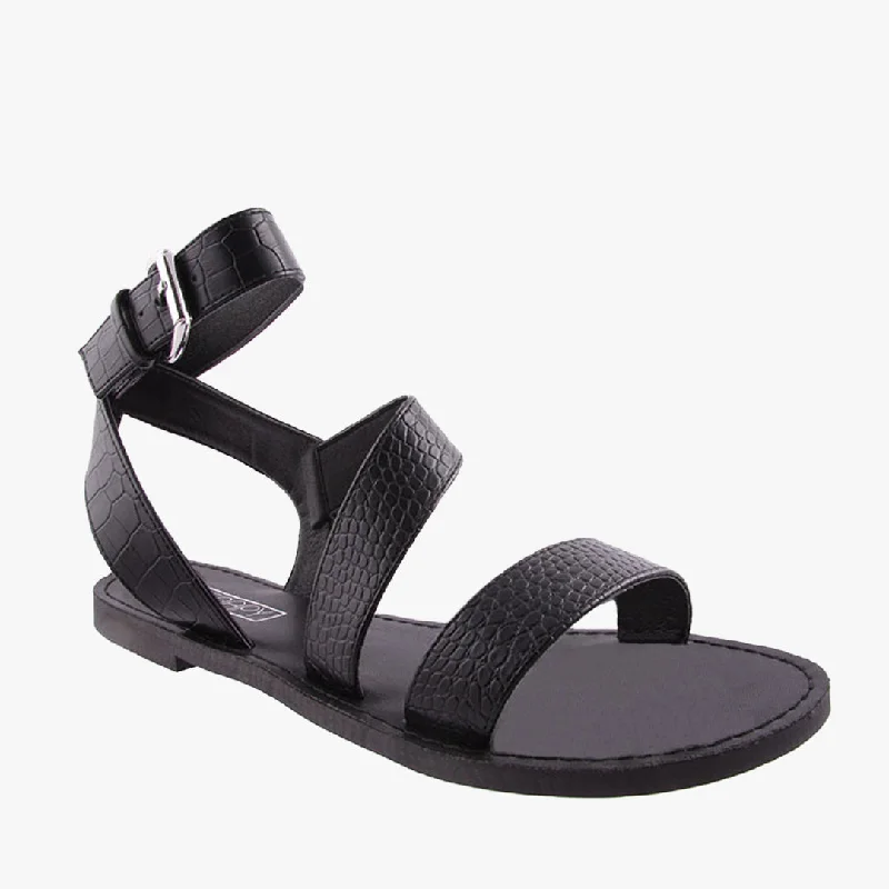 Elegant and sophisticated women's shoes for any formal eventRIMES BLACK CROC