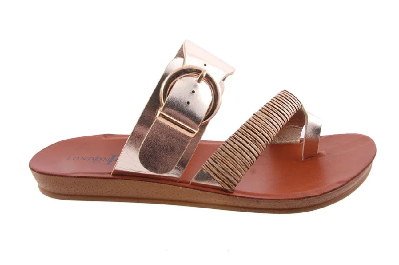 Comfy and cozy women's shoes for loungingRIVIERA GOLD METALIC