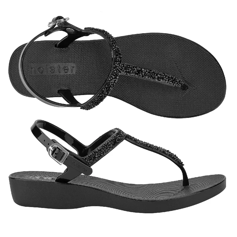 Chic and stylish women's shoes for cocktail partiesRiviera Wedge - Black