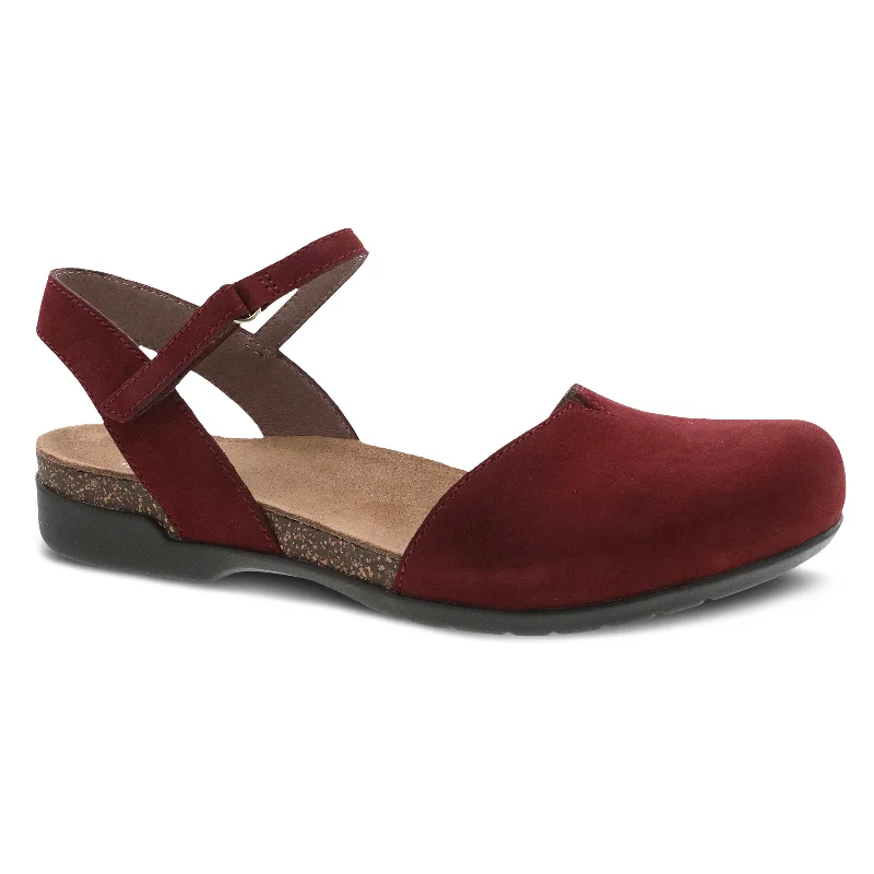 Comfy casual women's shoes for everyday wearRowan Cinnabar Milled Nubuck
