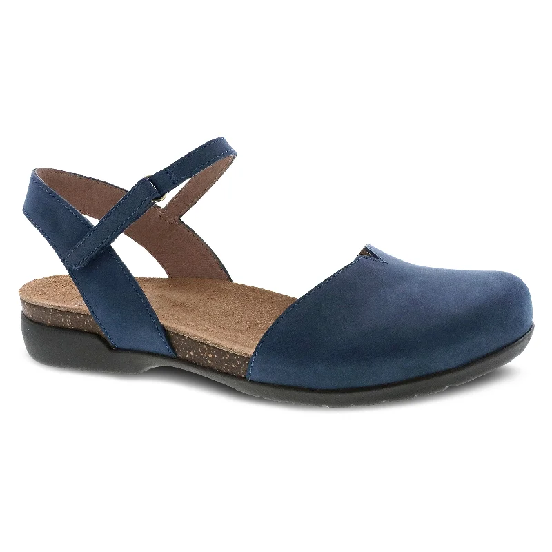 Versatile and adaptable women's shoes for every occasionRowan Navy Milled Nubuck