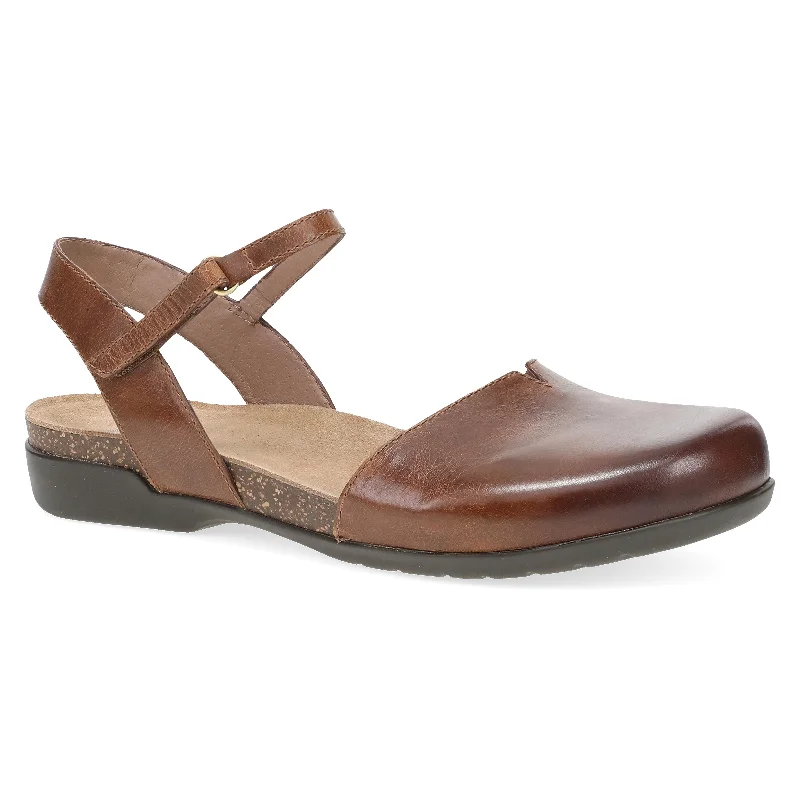 Bold and colorful women's shoes for making a statementRowan Tan Waxy Burnished