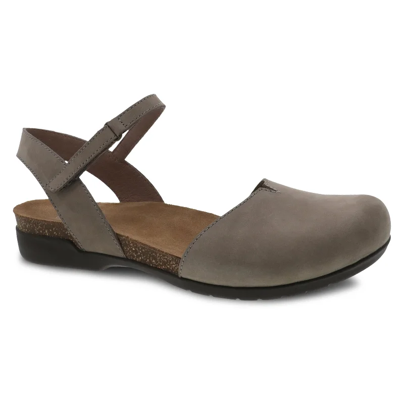 Chic and versatile women's footwearRowan Taupe Milled Nubuck