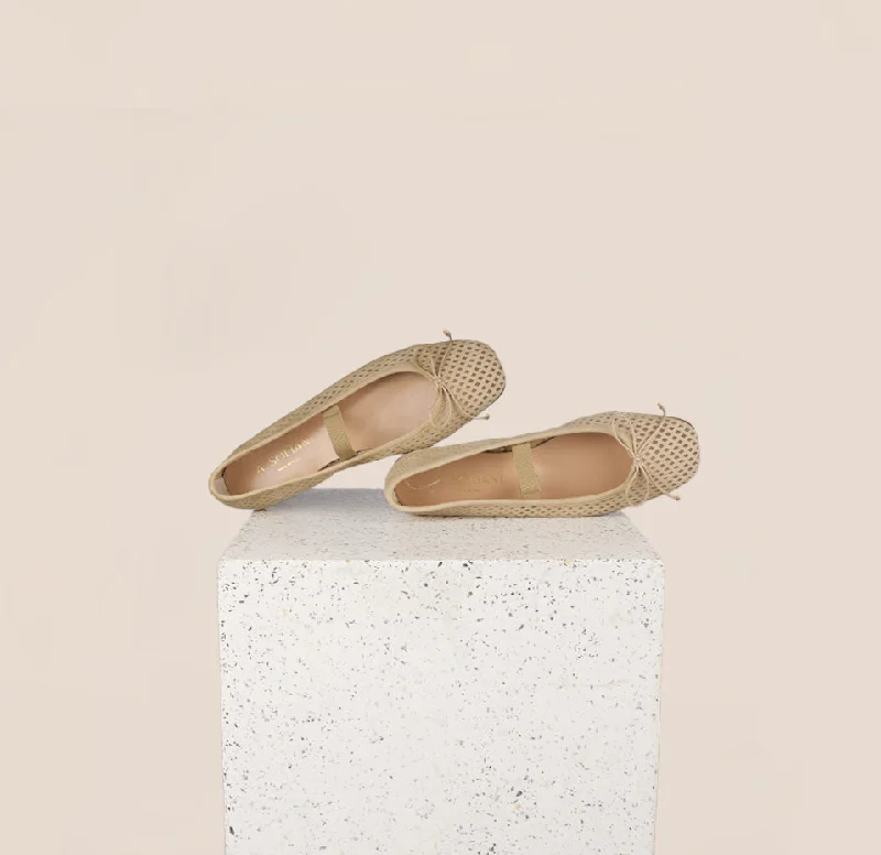 Elegant and refined women's shoe designsSalento Strap - Rete Beige