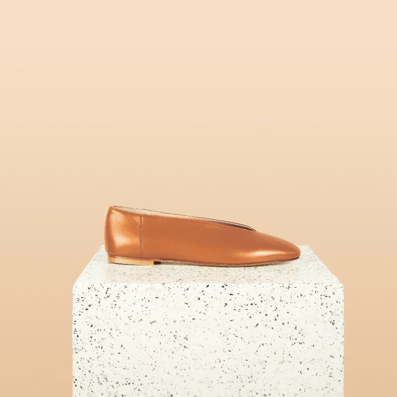 Flattering and stylish women's shoes for wide feetScala - Caramel