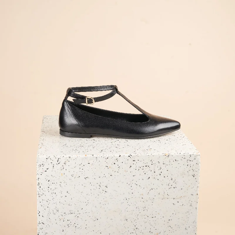 Comfortable and supportive women's shoes for all-day wearSorrento - Black Leather