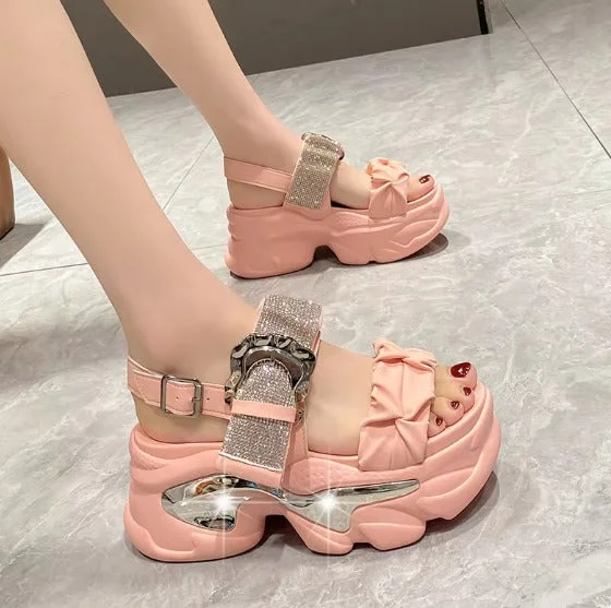 Chic and trendy women's shoes for the officeSRJ11 chunky sandal