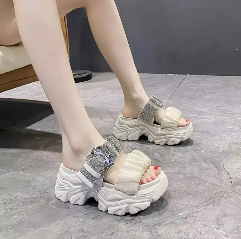 Elegant and refined women's shoe designsSRJ8 chunky sole