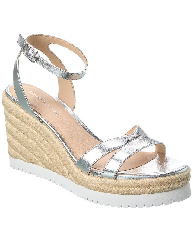 Classy and elegant women's shoes for formal eventsStuart Weitzman Catlina Leather Espadrille Wedge Sandal Classy and elegant women's shoes for formal eventsStuart Weitzman Catlina Leather Espadrille Wedge Sandal