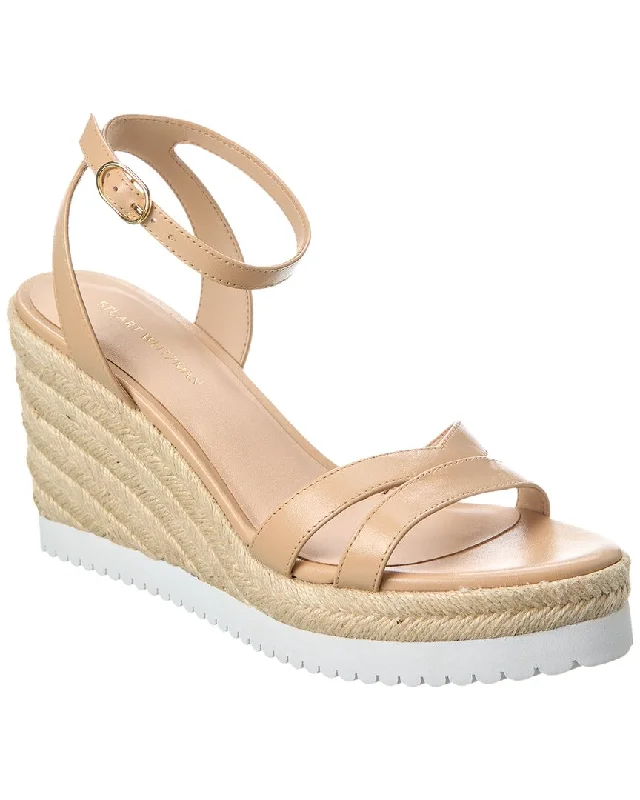 Chic and trendy women's shoe fashionsStuart Weitzman Catlina Leather Espadrille Wedge Chic and trendy women's shoe fashionsStuart Weitzman Catlina Leather Espadrille Wedge
