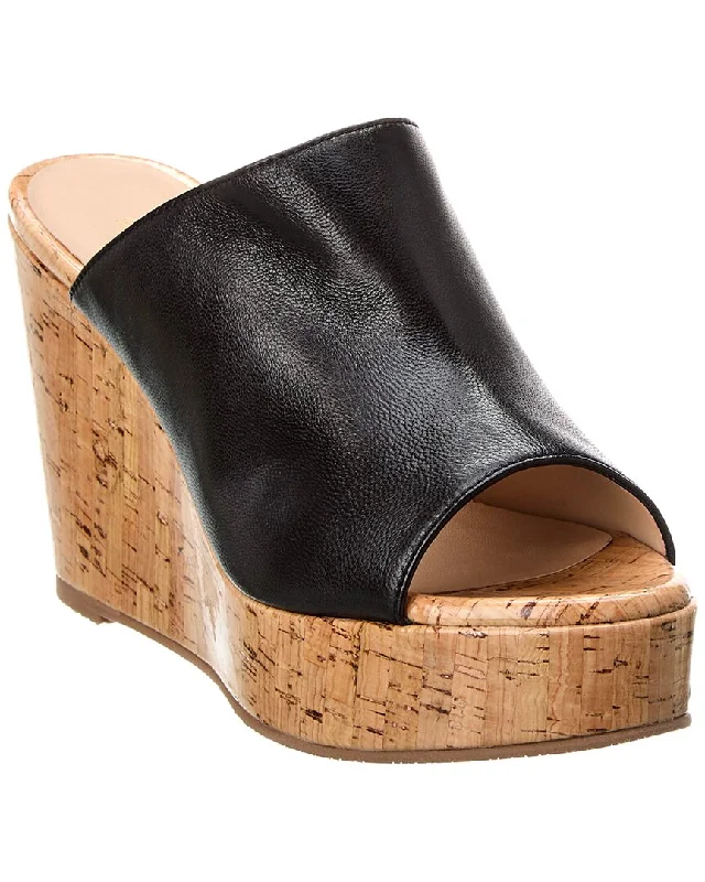 Chic and minimalist women's footwear trendsStuart Weitzman Margarite Leather Wedge Sandal Chic and minimalist women's footwear trendsStuart Weitzman Margarite Leather Wedge Sandal