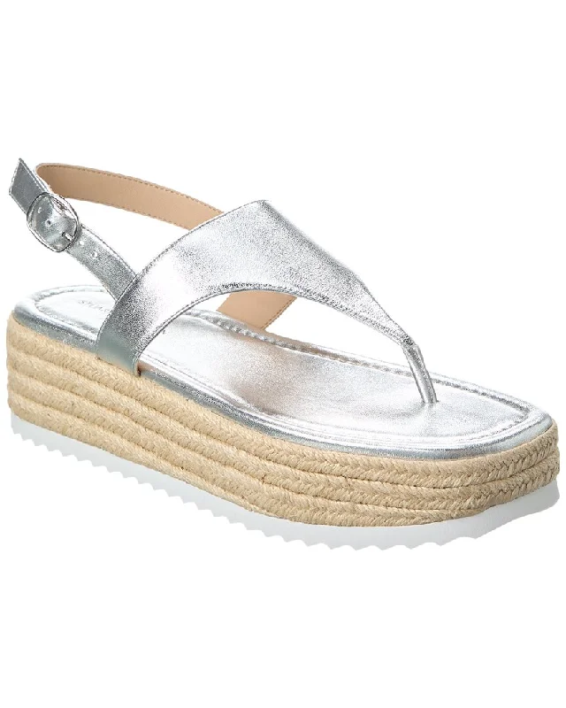 Warm and cozy women's shoes for winterStuart Weitzman Mel Patent Espadrille Flatform Sandal