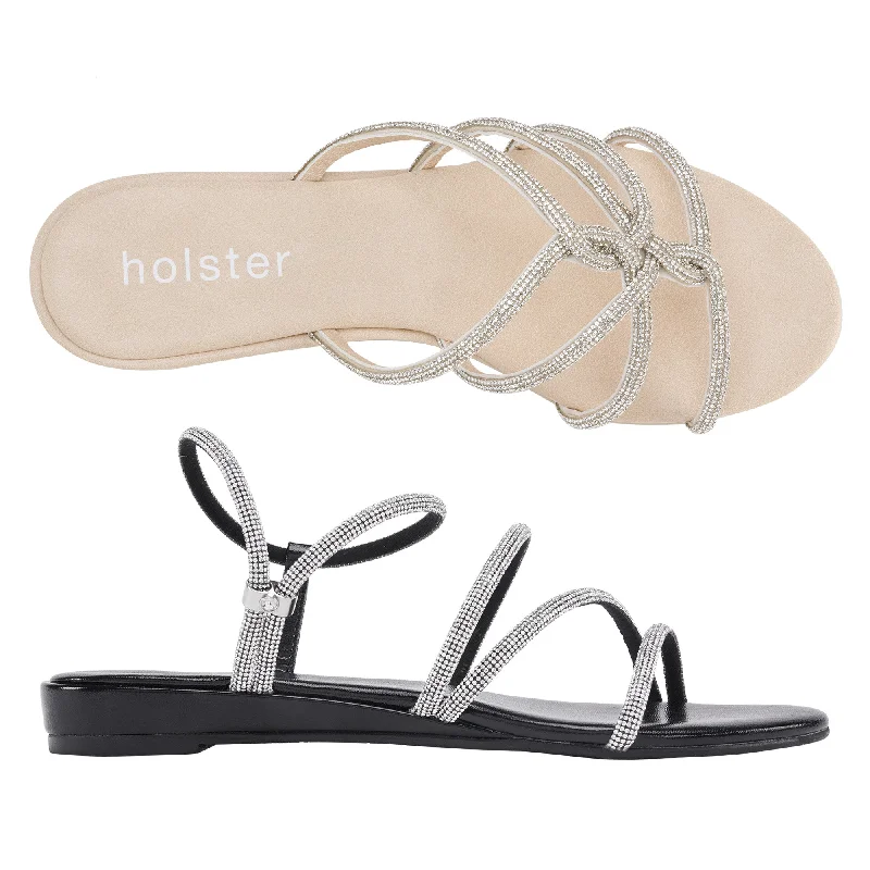 Bold and statement-making women's shoes for the bold and beautifulSundance Low Wedge & Viva Low Wedge Bundle - Beige/Black Bold and statement-making women's shoes for the bold and beautifulSundance Low Wedge & Viva Low Wedge Bundle - Beige/Black