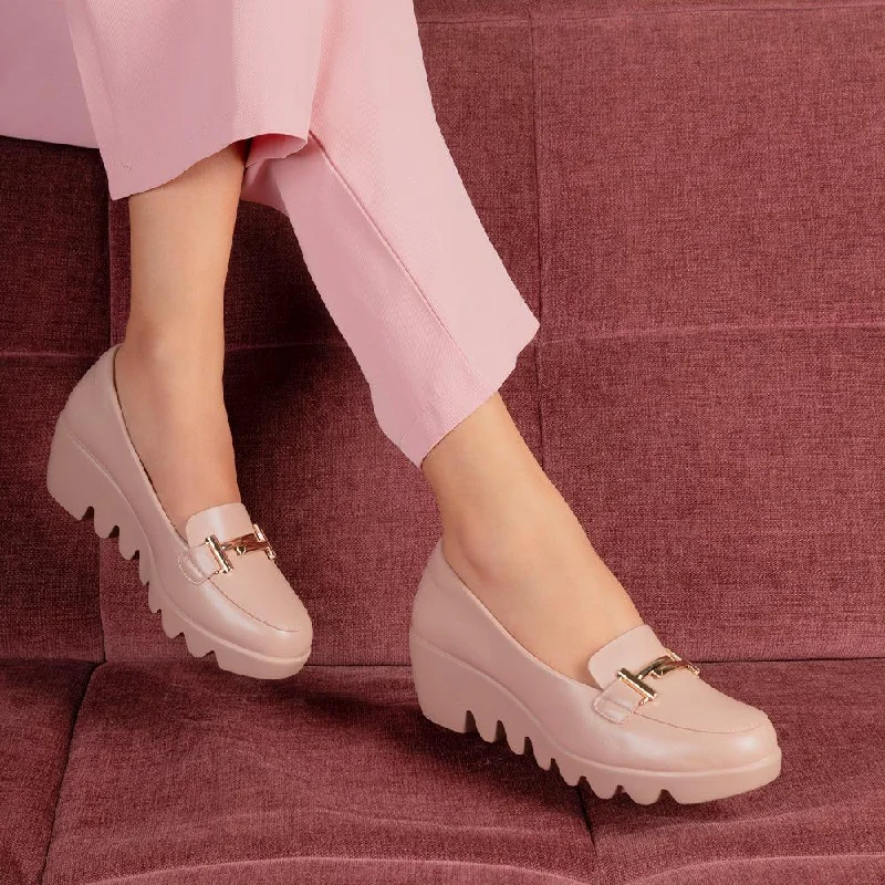Chic and stylish women's shoes that complement every outfit and occasioThe  Torock Pink Women's Dress Wedge Sandals Tresmode
