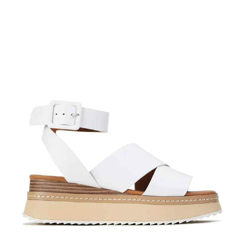 Elegantly stylish women's shoesTONALITY PLATFORM SANDALS LEATHER