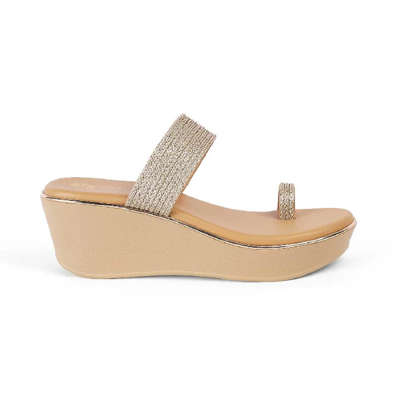 Elegant and sophisticated women's shoes for any formal eventTresmode Adriana Gold Women's Dress Wedge Sandals Elegant and sophisticated women's shoes for any formal eventTresmode Adriana Gold Women's Dress Wedge Sandals