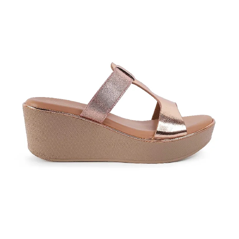 Comfy and stylish women's shoes for everyday eleganceTresmode Miglo Champagne Women's Dress Wedge Sandals Comfy and stylish women's shoes for everyday eleganceTresmode Miglo Champagne Women's Dress Wedge Sandals