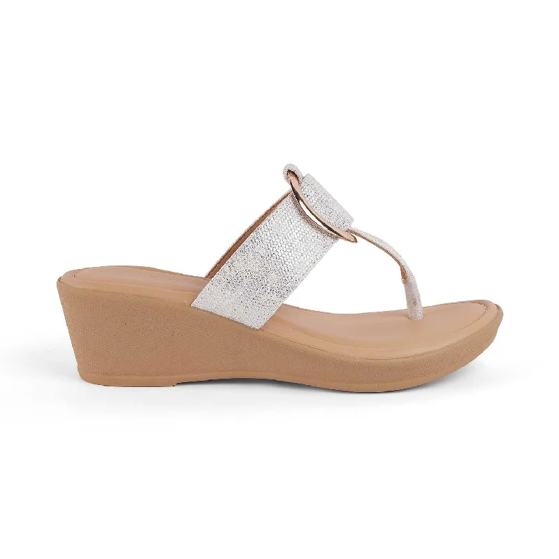 Stylish and comfortable women's shoes for long flightsTresmode Ming White Women's Dress Wedge Sandals Stylish and comfortable women's shoes for long flightsTresmode Ming White Women's Dress Wedge Sandals