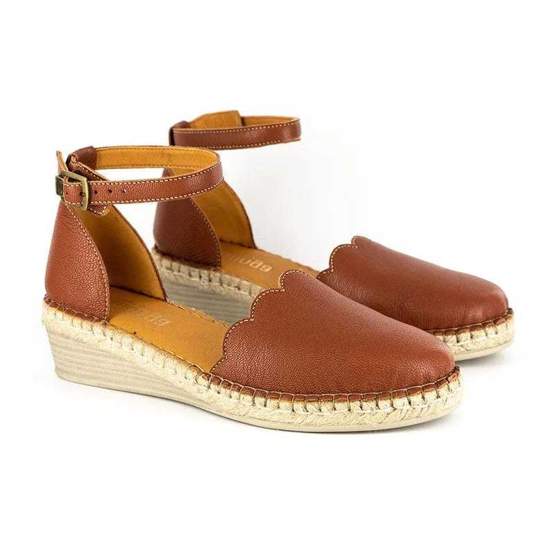 Comfy and stylish women's shoes for flat feetTsonga Inkantolo Leather Espadrille Wedge - Suede Cayak Comfy and stylish women's shoes for flat feetTsonga Inkantolo Leather Espadrille Wedge - Suede Cayak