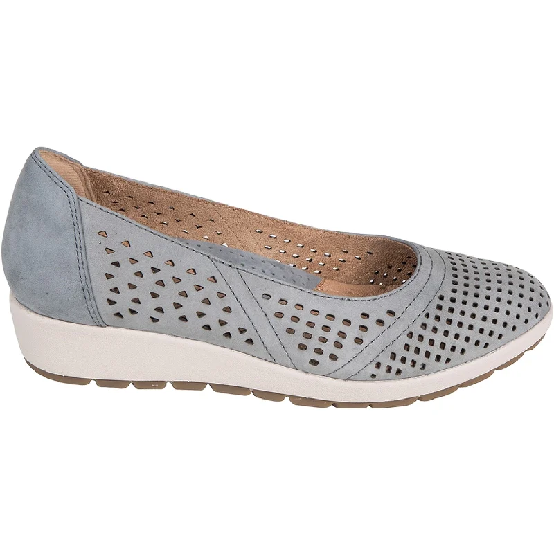 Elegantly crafted women's shoesWomen's Earth Violet Light Blue Nubuck