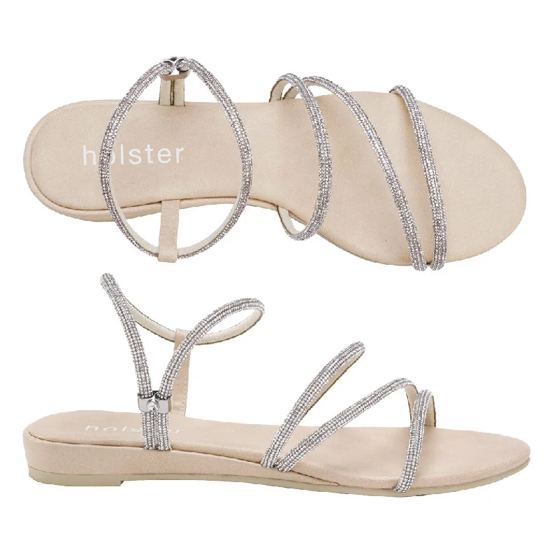 Chic and trendy women's shoes for the officeViva Low Wedge - Beige