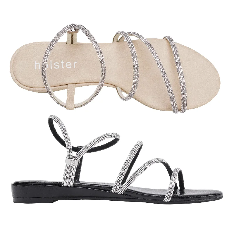 Comfy and stylish women's shoes for lounging around the houseViva Wedge Bundle - Beige/Black Comfy and stylish women's shoes for lounging around the houseViva Wedge Bundle - Beige/Black
