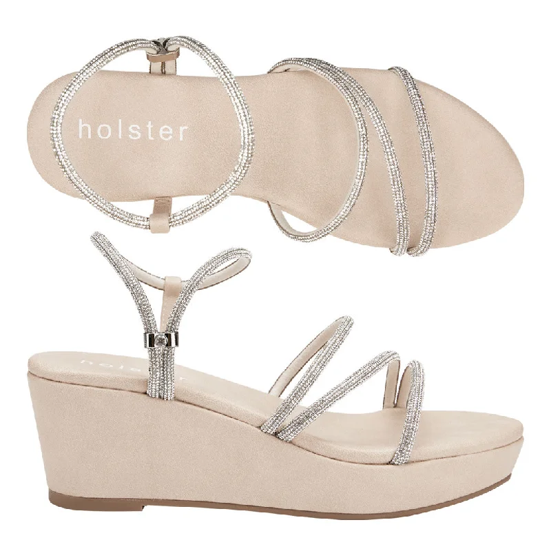 Chic and stylish women's shoes that complement every outfit and occasioVivacious Wedge - Beige