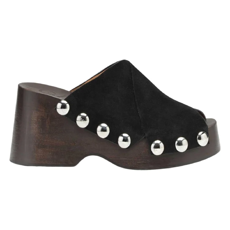 Chic and trendy women's shoe fashionsWedge Clogs In Black