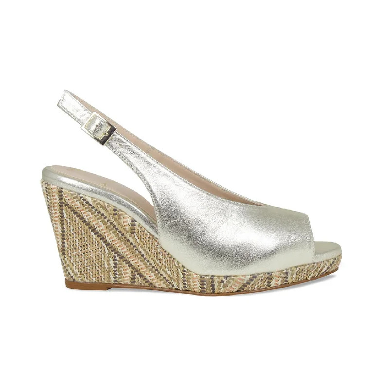 Chic and minimalist women's footwear trendsWhitney: Gold Leather