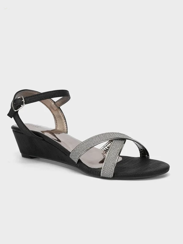 Stunning and glamorous women's shoes for evenings outWomens "AGNES" Wedge Heel Sandals Stunning and glamorous women's shoes for evenings outWomens "AGNES" Wedge Heel Sandals