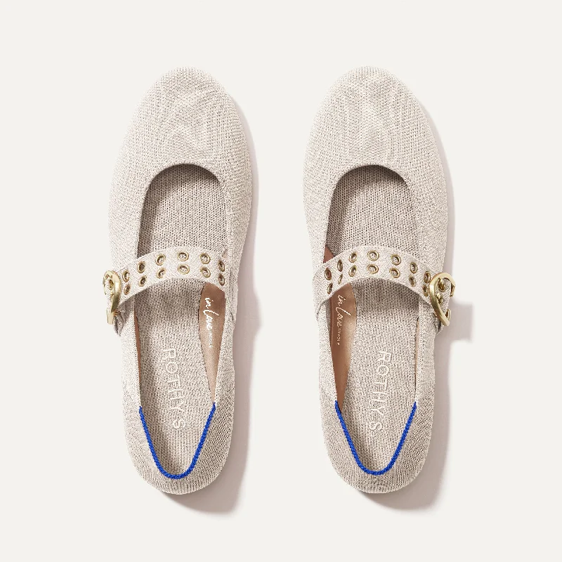 Chic and stylish women's shoes for fashion weekThe Ballet Mary Jane - Conch