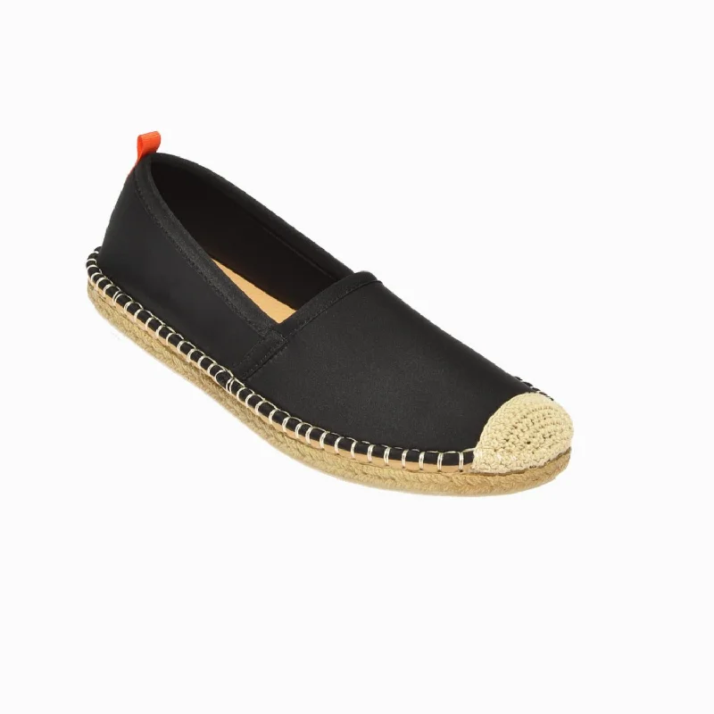 Comfortable and supportive women's shoes for all-day wearWomens Beachcomber Espadrille In Black