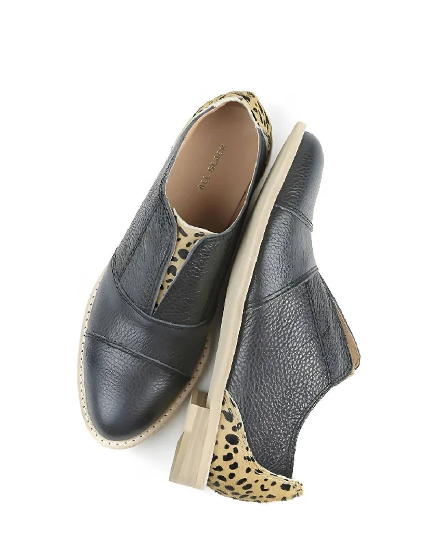 Luxurious and comfortable women's shoe options for special occasionsWomen's Colorful Cowman Oxford In Black Leopard Luxurious and comfortable women's shoe options for special occasionsWomen's Colorful Cowman Oxford In Black Leopard