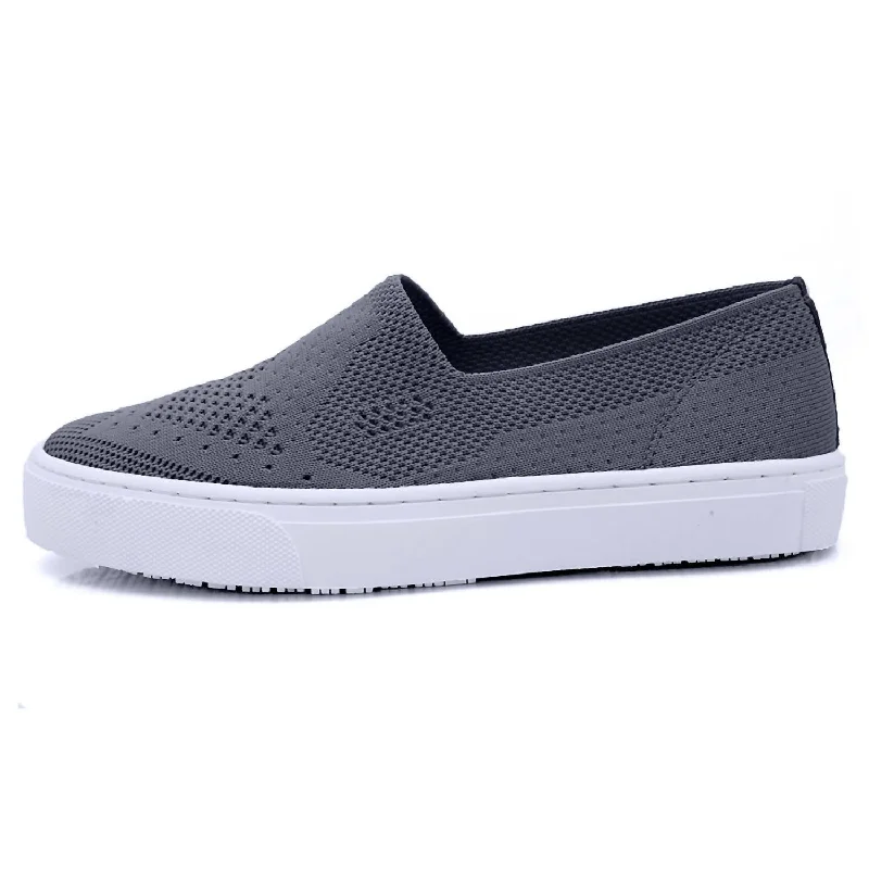 Elegant and refined women's shoe designsWomen's Jazz Slip-On Shoes In Pewter