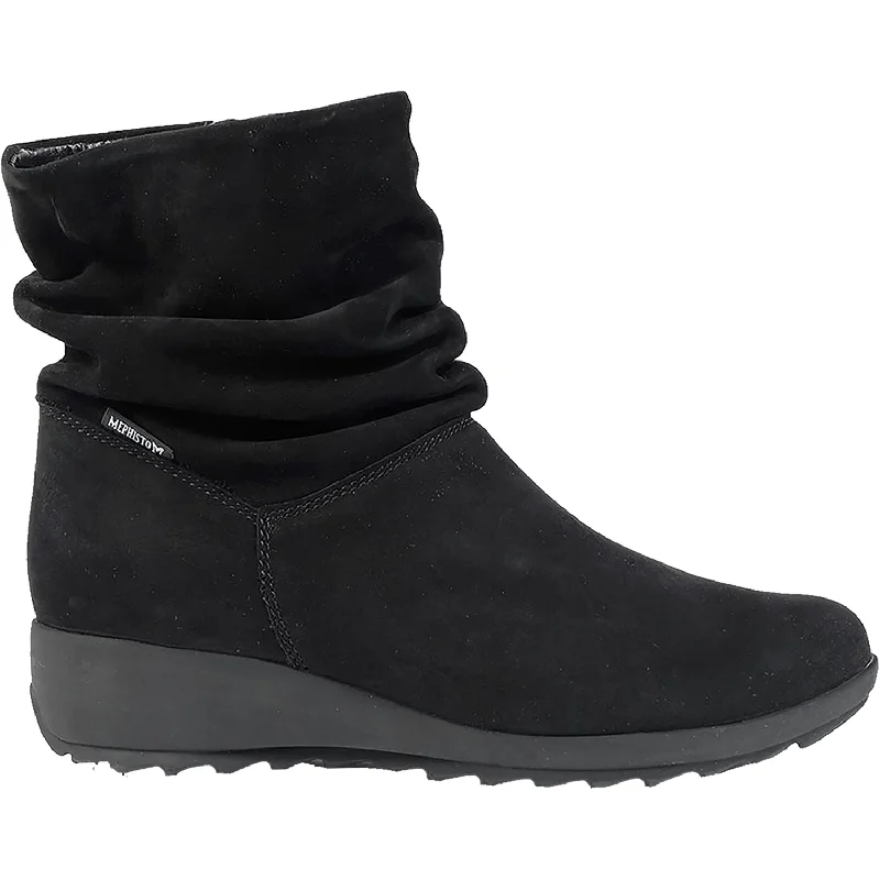 Elegant and sophisticated women's shoes for elegant eveningsWomen's Mephisto Agatha Black Nubuck Elegant and sophisticated women's shoes for elegant eveningsWomen's Mephisto Agatha Black Nubuck