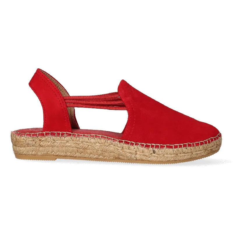 Warm and cozy women's shoes for winterWomen's Nuria Espadrille In Red