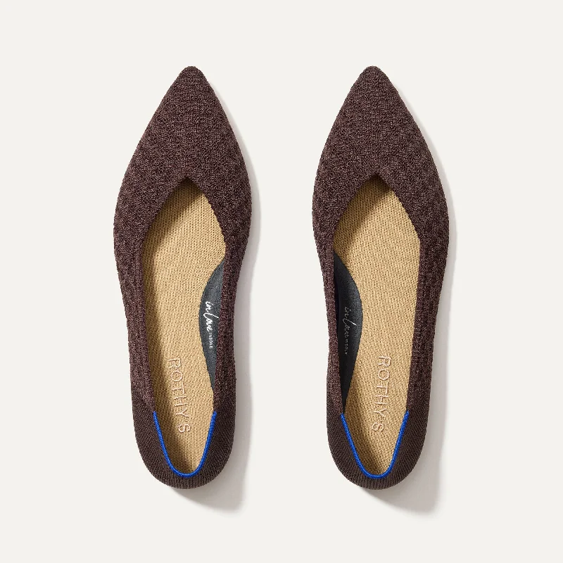 Versatile and chic women's shoes for everyday eleganceThe Point II - Chocolate Basketweave Versatile and chic women's shoes for everyday eleganceThe Point II - Chocolate Basketweave