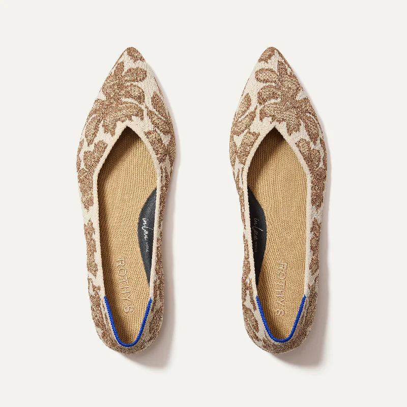 Chic and stylish women's shoes for fashion-conscious womenThe Point II - Gold Chantilly Chic and stylish women's shoes for fashion-conscious womenThe Point II - Gold Chantilly