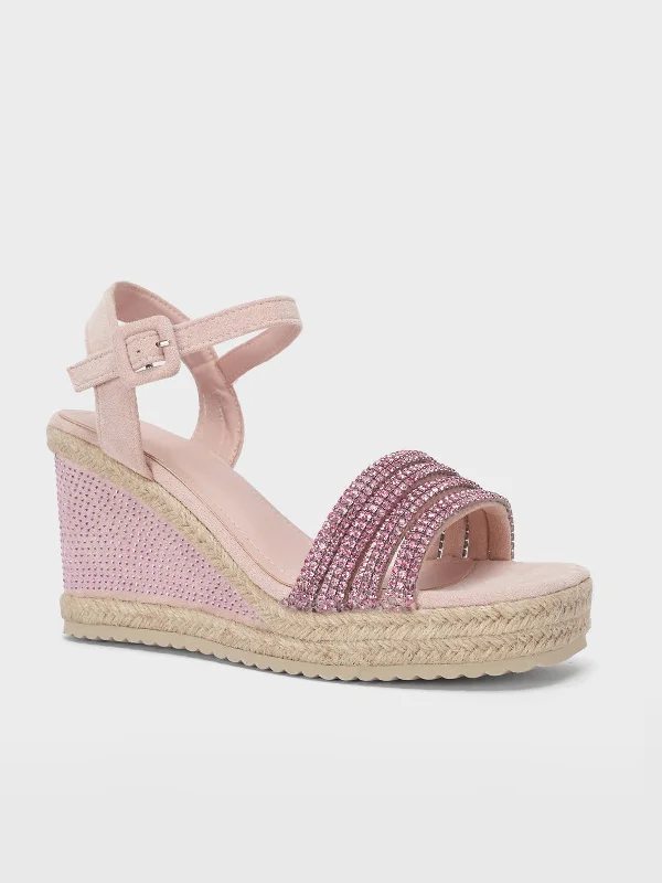 Flattering and stylish women's shoes for wide feetWomens "ROSINA" Wedge Comfy Sandals Flattering and stylish women's shoes for wide feetWomens "ROSINA" Wedge Comfy Sandals