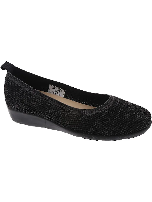 Chic and versatile women's footwearYen Womens Knit Slip On Ballet Flats