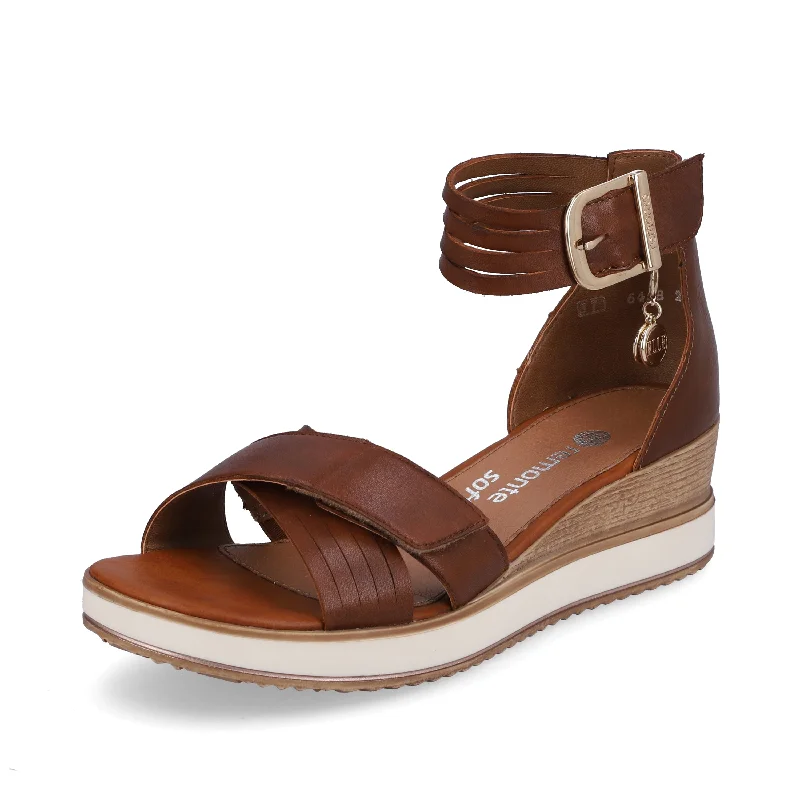 Stylish and supportive women's shoes for high archesD6458-24 Brown Wedge Cross Strap Stylish and supportive women's shoes for high archesD6458-24 Brown Wedge Cross Strap