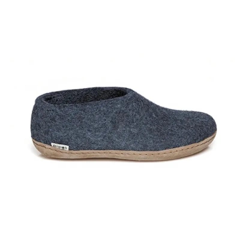Comfy and stylish women's shoes for everyday eleganceShoe with Leather Sole - Denim