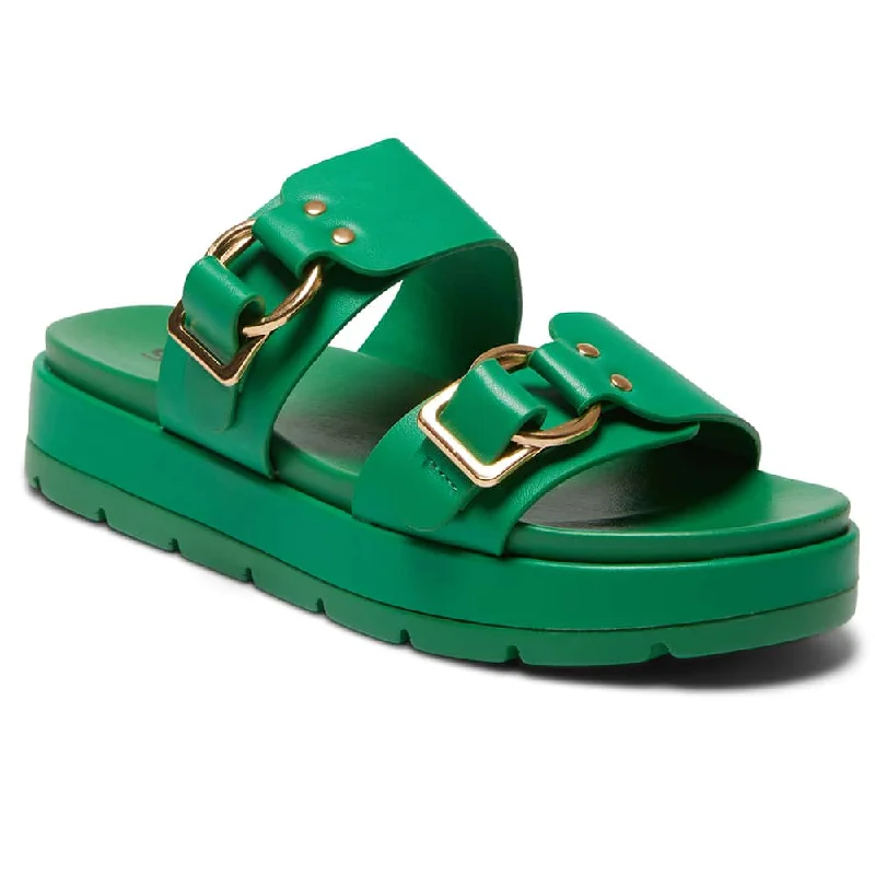 Comfy and stylish women's shoes for everyday comfortFiction Slide in Green Smooth