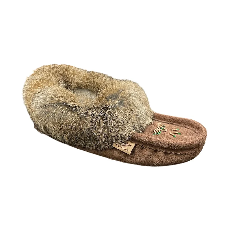 Versatile and stylish women's shoes for city walksFur Moccasin - Chocolate Suede