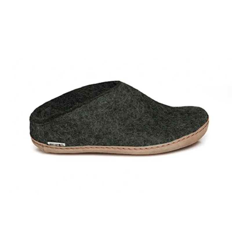 Feminine and romantic women's shoe designsSlip-on with Leather Sole - Forest