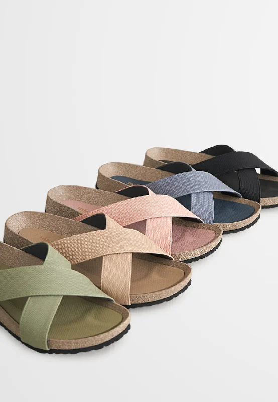 Luxurious and opulent women's shoe optionsJane Cross Strap Cushion Lightweight Sandals Luxurious and opulent women's shoe optionsJane Cross Strap Cushion Lightweight Sandals