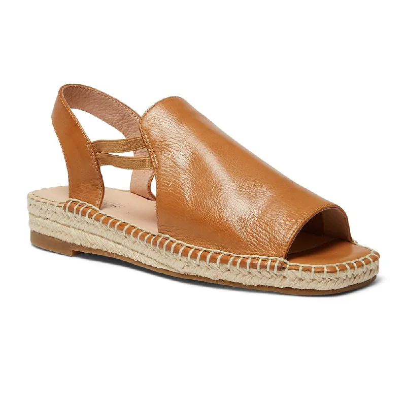 Durable and stylish women's shoes for active lifestylesKoko Espadrille in Tan Leather Durable and stylish women's shoes for active lifestylesKoko Espadrille in Tan Leather