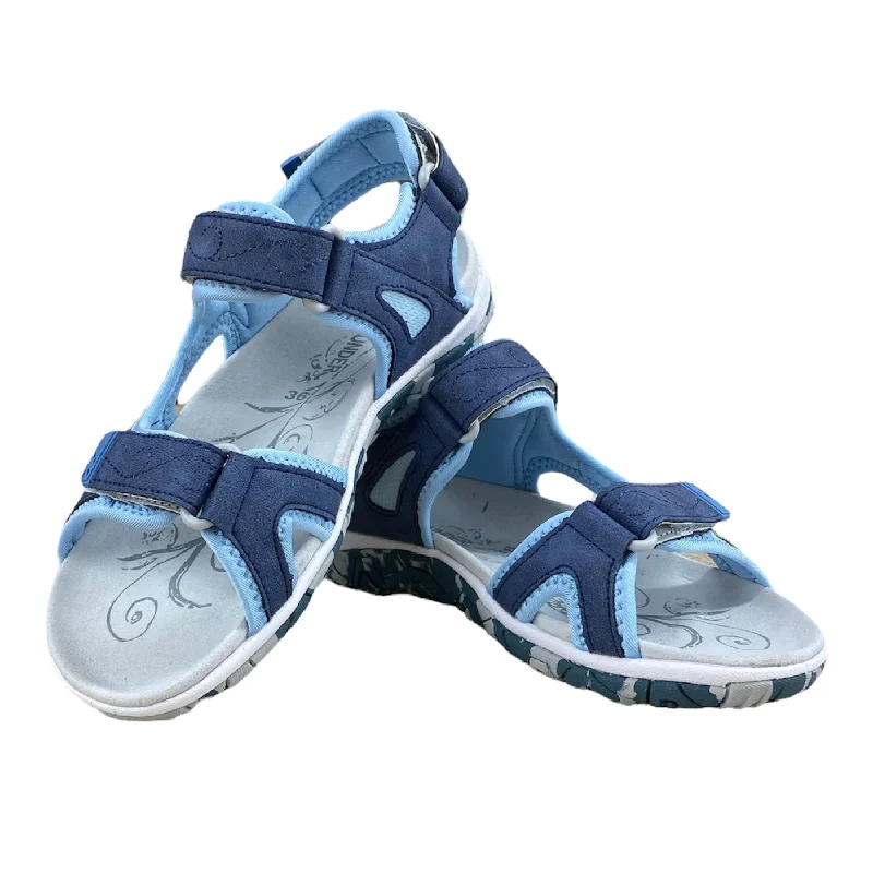 Stylish and supportive women's shoes for plantar fasciitisLarisa Denim/Dusk Blue