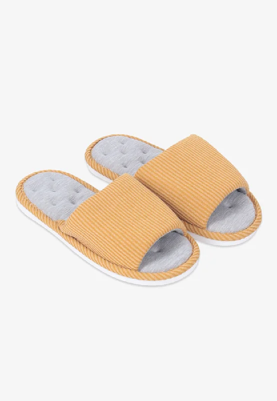 Elegantly crafted women's shoesSolemate Extra Wide Unisex Room Slippers - Yellow