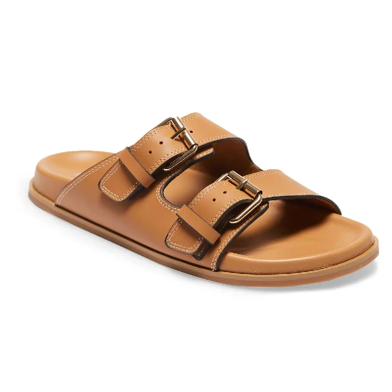 Timeless and elegant women's shoe classicsRascal Slide in Tan Leather